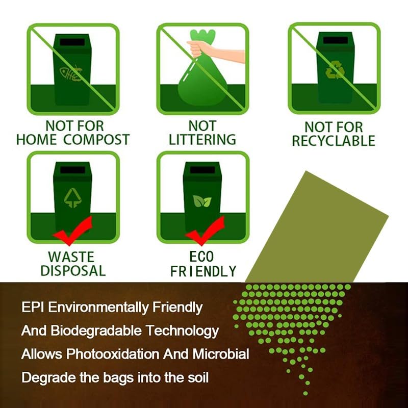 Biodegradable Dog Poop Bags Rolls (150 Bags) for Waste Refuse Cleanup, Doggy Roll Replacements for Outdoor Puppy Walking and Travel, Leak Proof and Tear Resistant, Extra Thick Plastic (Scented)