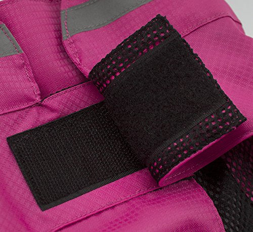 Voyager Dog Windbreaker by Best Pet Supplies - Fuchsia, X-Small - color: Windbreaker (Fuchsia), size: Chest:12.5 in~16 in