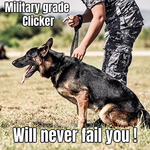 Mythrojan Brass and Steel Pet Training Clicker Puppy Dog Training Cricket Clicker U.S. Engraved WII Military Gear Metal Clicker - style: Clicker (Pack of 1 Pc)