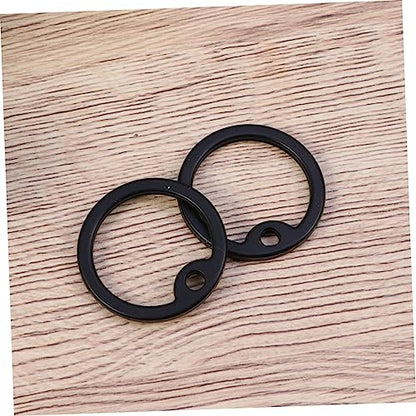 HEMOTON 2pcs Dog Tag Silencers Military Dog Tag Noise Dampeners Stretchy Silicone Id for