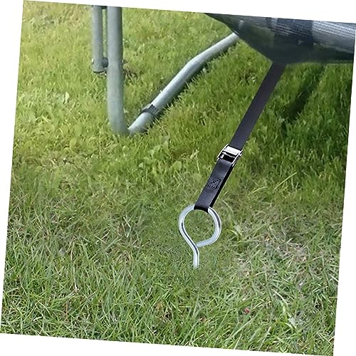 HEMOTON Dog Tie Out Stake Heavy Duty Portable Dog Ground Anchor for Secure Outdoor Use Spiral Design Durable Material for Camping Stable Performance