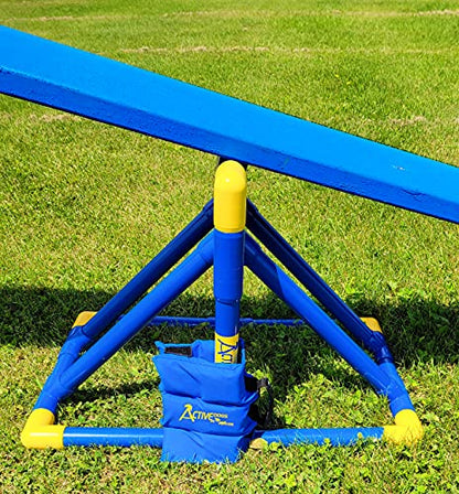 ActiveDogs Agility Saddlebag Sand Bag w/Weights 13# - Non-Constricting Saddlebags for Stabilizing Dog Agility Tunnel Equipment Indoor or Outdoor