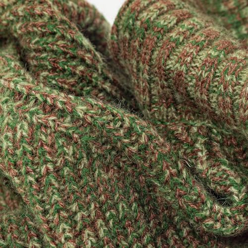 Fitwarm Knitted Turtleneck Dog Sweater, Thermal Dog Winter Clothes for Small Dogs Boy Girl, Holiday Pet Outfit, Heather Green, XS - color: Heather Green, size: X-Small