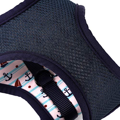 Mile High Life Step in Dog Harness for Small Dogs No Pull, Easy Get on Air Mesh Vest Harness, Adjustable Easy Closures Both Neck and Chest (White, XS Chest 11.4"-16.1") - color: Vest Harness White, size: XS Chest 11.4"-16.1"
