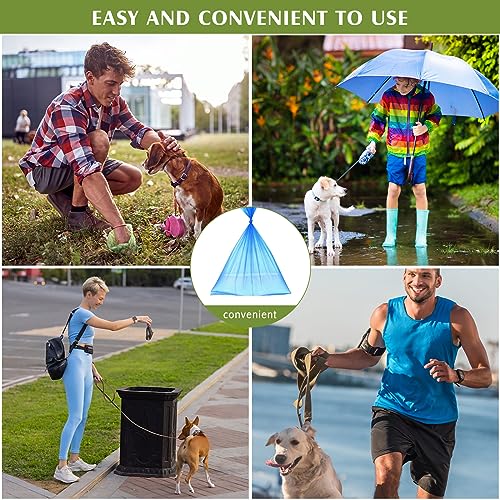 Sherr 20 Boxed Rolls 4000 Counts Dog Poop Bags Bulk Leak Proof Dog Waste Bags Universal Pet Doggy Waste Poop Box for Puppy Pets Outdoor Walking and Travel, 20 Rolls of 200(Blue) - color: Blue