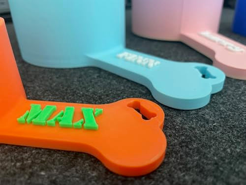 Personalized Dog Food Scoop Custom Pet Kibble Scooper and Measuring Cup Treat Dispenser for Dogs Unique Custom Pet Accessory Gift Idea for Dog Lovers Feeding Tool Dry (3 oz - 3/8 Cup) - size: 3 oz - 3/8 Cup