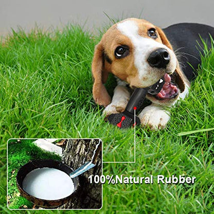 Dog Chew Toys for Aggressive Chewers,Food Grade Non-Toxic Dental Pet Toy,Tough Durable Indestructible Dog Toys for Small Medium Dogs.Black（8IB-15IB） - color: Large 5.7IN Black