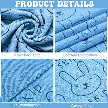 Peryiter 8 Pcs Dog Drying Towels Bulk 55'' x 28'' Pet Grooming Absorbent Microfiber Dog Bath Towels Quick Drying Puppy Bathing Towel for Small Medium Large Cats Pets Bathing Grooming(Blue) - color: Blue