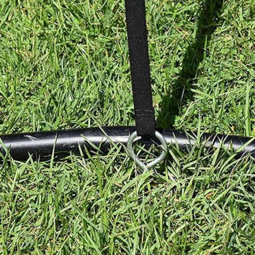 VICASKY Spiral Metal Dog Stake with Handle, Heavy-Duty Ground Anchor for Yard and Outdoor Use, Portable Pet Tie-Out Stake for Dogs