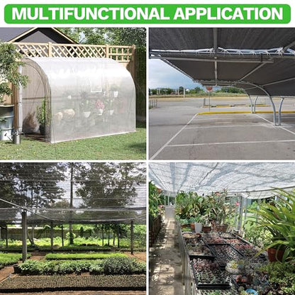 ColourTree 4' x 10' Black Shade Cloth with Grommets - 90% Sunblock, Durable Mesh Fabric Tarp for Dog Kennel Cover, Fence Privacy Screen, Greenhouse, Chicken Coop & Pet Playpen (We Make Custom Size) - color: Black, size: 0 4' x 1 0'