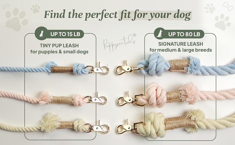 Braided Cotton Rope Dog Leash for Medium & Large Dogs – Enjoy Tangle-Free Walks with Soft Comfortable Grip & Reliable Control – Durable Design for Daily Walks, Training & Special Moments – Light Pink - color: Light Pink