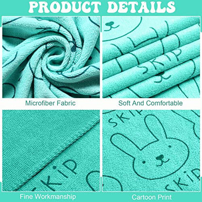 Peryiter 8 Pcs Dog Drying Towels Bulk 55'' x 28'' Pet Grooming Absorbent Microfiber Dog Bath Towels Quick Drying Puppy Bathing Towel for Small Medium Large Cats Pets Bathing Grooming(Cyan) - color: Cyan