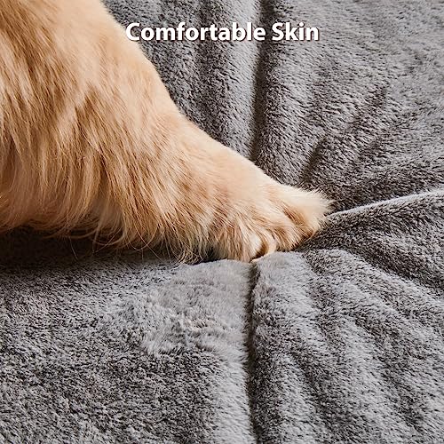 BFPETHOME XL Extra Orthopedic Dog Bed for Large Dogs – Washable Couch-Style Pet Bed with Supportive Bolster Sides, Removable Waterproof Cover, Non-Slip Bottom, Comfortable Dog Bed for Better Sleeping - size: 45.0"L x 35.0"W x 7.0"Th