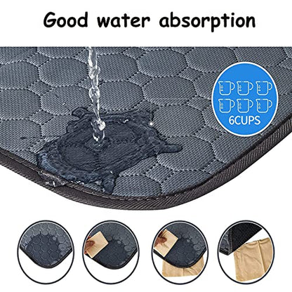 Washable Dog Pee Pad - 18'x 24', Waterproof Non-Slip Potty Training Pad for Dogs and Cats, Fast Drying, Leak-Proof - size: 18” x 24”