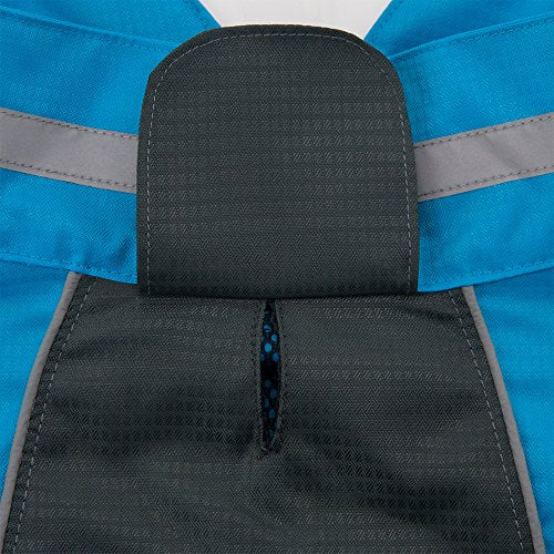 Voyager Dog Windbreaker by Best Pet Supplies - Turquoise, X-Small - color: Windbreaker (Turquoise), size: Chest:12.5 in~16 in