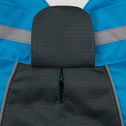 Voyager Dog Windbreaker by Best Pet Supplies - Turquoise, Medium - color: Windbreaker (Turquoise), size: Chest:19 in~25 in